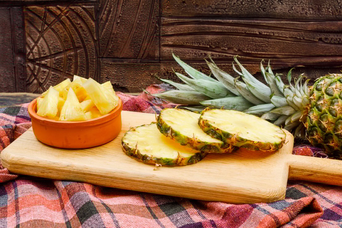  La piña aporta un sabor agridulce a los tacos al pastor